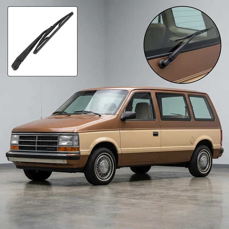 Rear Wiper Blade for Dodge Mini Ram (1984 - 1988) - 1